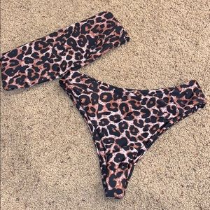 cheetah bikini